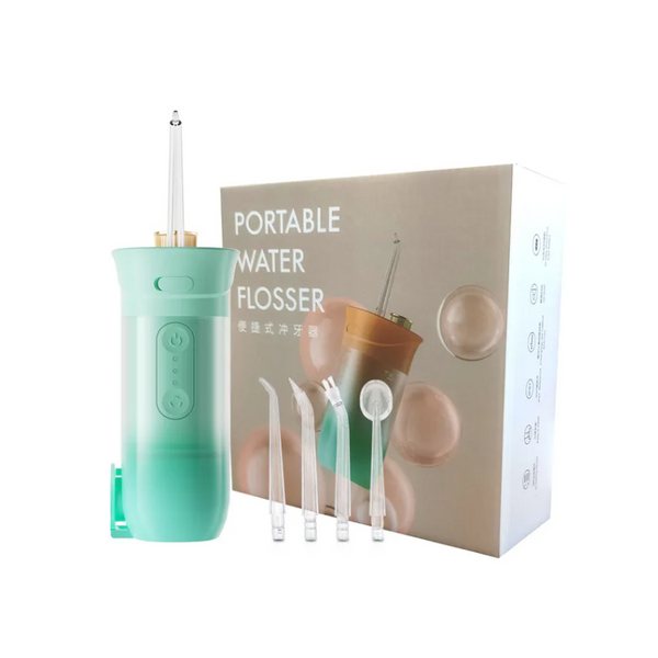 200Ml Portable Oral Irrigator Teeth Cleaner 3 Modes Usb Rechargeable Dental Water Jet Flosser Pulse Waterproof