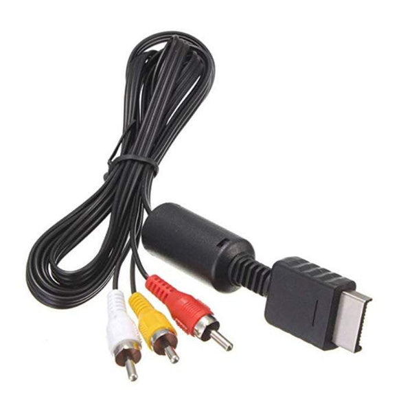 Gaming Consoles 1.8 M Composite Av To Rca Cable For Sony Playstation Ps2 Ps3 And Psx