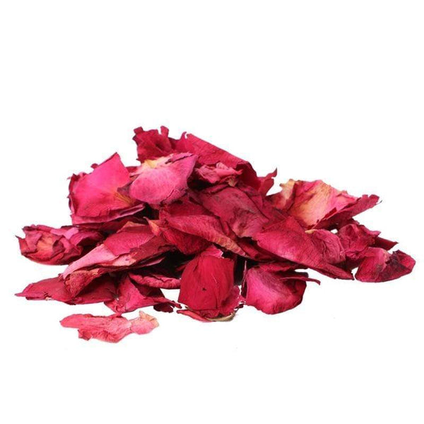 Red Dried Rose Petals Home Luxury Self Care Romantic Decorations