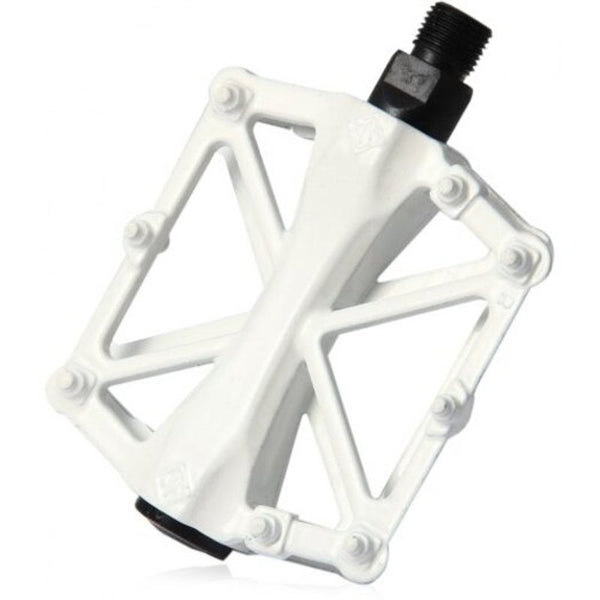 Aluminum Alloy Mtb Bmx Fixed Gear Pedals For Bicycle Cycling White