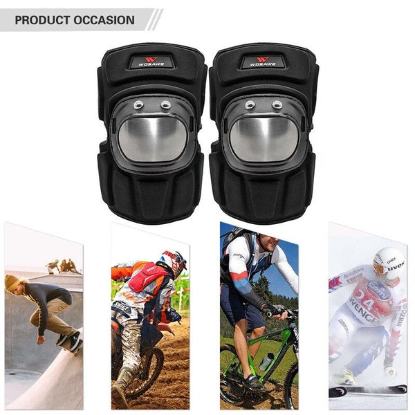 Cycling Knee Brace Mtb Bike Motorcycle Pads Guards Outdoor Sports Protector Gear 2