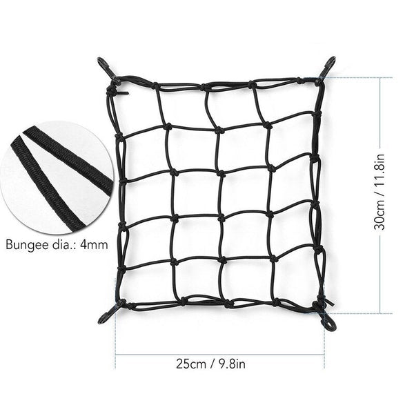 2 Pcs Sup Cargo Net Deck Storage Mesh Paddle Board Bungee With Hooks 1