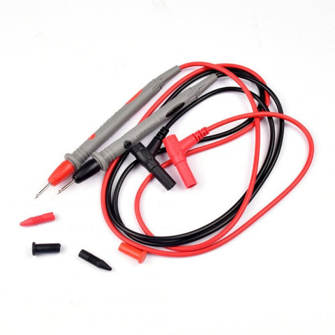 1 Pair Universal Digital Multimeter Test Pen Leads Cable Probe Pin Needle Wire Line 1000V 10A 20A