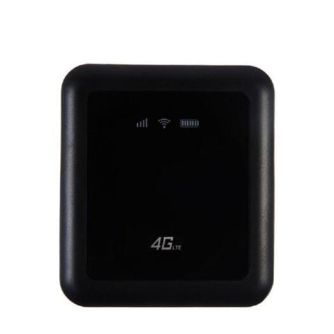 100Mbps Lte Cat3 4G / 3G Wireless Router With Sim Card Slot Mobile Wifi Black