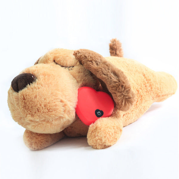 Heartbeat Pet Anxiety Plush Dog Toy Sleep Comforter
