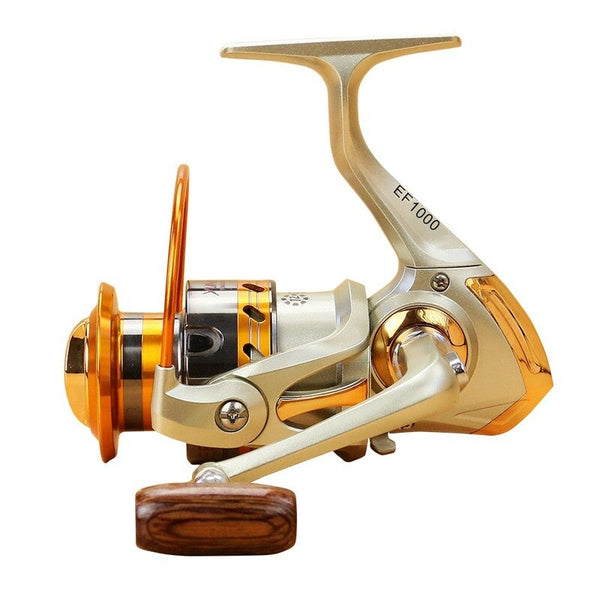 12 Bb Fishing Reel Left Right Interchangeable Collapsible Handle Spinning Ultra Light Smooth Rock
