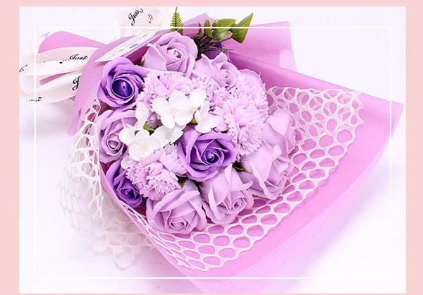 19 Soap Roses Bouquet Gift Box Valentine's Day