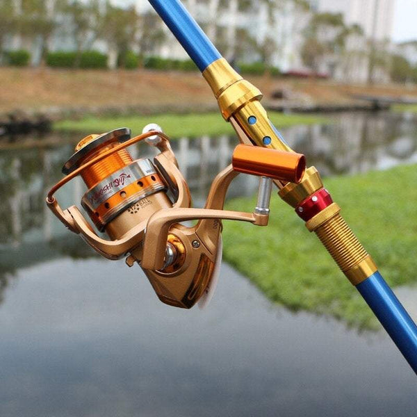 Fishing Reels 12Bb All Metal Spinning Ultra Smooth Spool Lightweight Aluminium