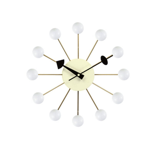 13 Inch Simple Candy Wall Clock Solid Color Colored Silent Suitable For Living Room Dining Black