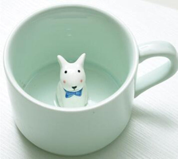 Creative 3D Cartoon Animal Ceramic Novelty Mug