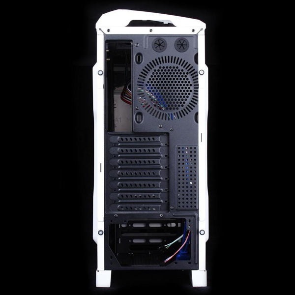 Huntkey Mvp Pro Gaming Computer Chassis - Blue (No Psu Included, Fan Included)