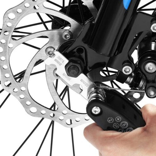 16 In Multifunctional Bicycle Mechanic Repair Kit Black