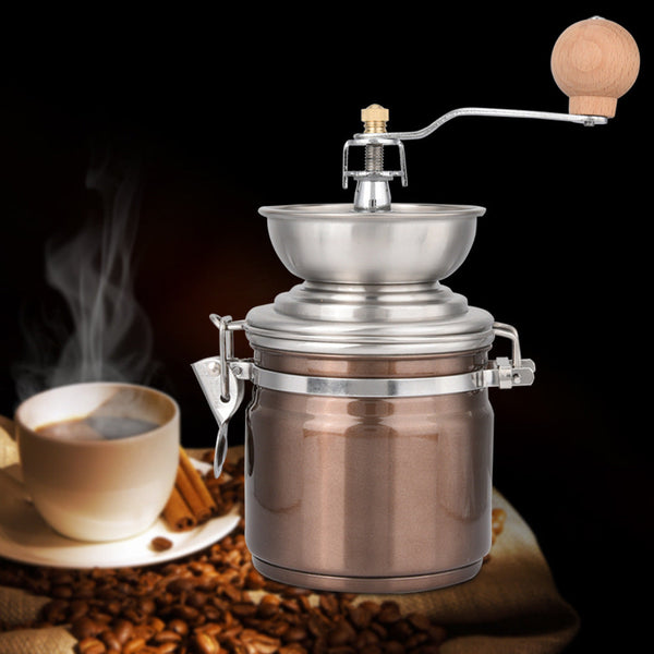Portable Manual Ceramic Coffee Grinder Washable Abs