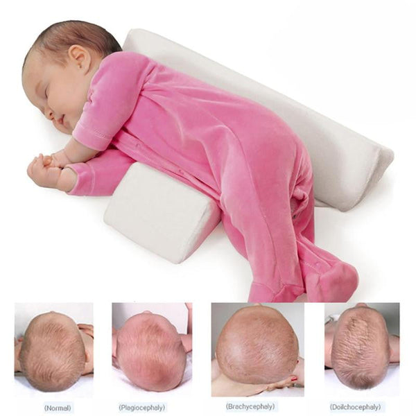 Newborn Baby Shaping Styling Pillow Anti-Rollover Side Sleeping Triangle