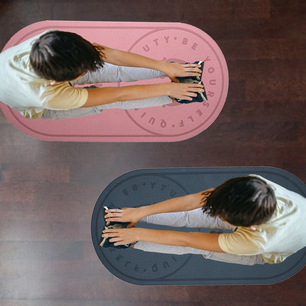 Non Slip Shock Absorbing Skipping Mat 10Mm Meditation Yoga