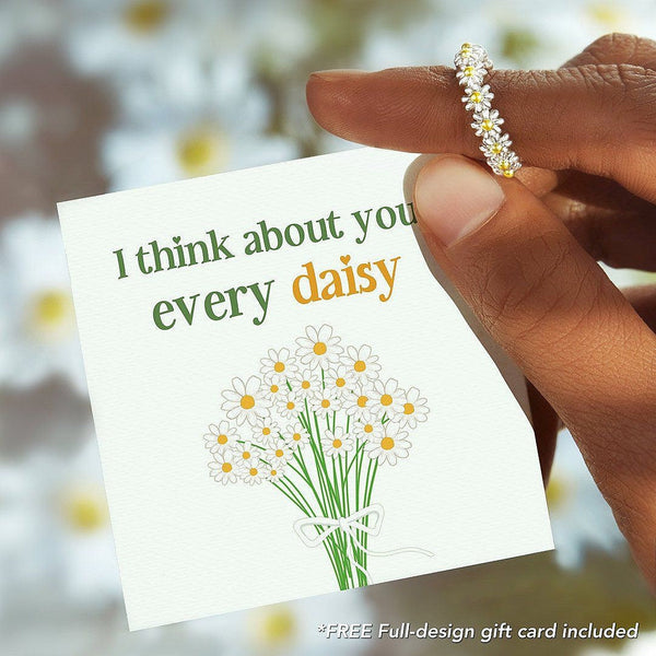 Little Daisy Butterfly Women Rings Jewellery