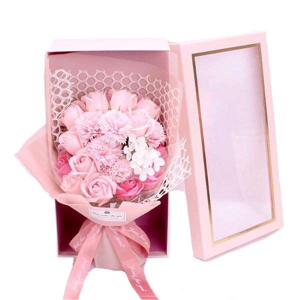 19 Soap Roses Bouquet Gift Box Valentine's Day