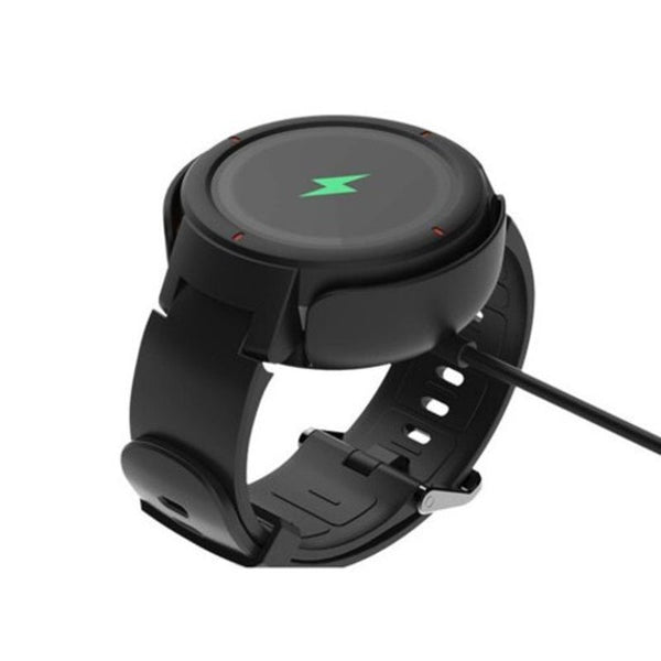 1M Usb Charging Cable Dock Station For Amazfit Verge Smartwatch Black