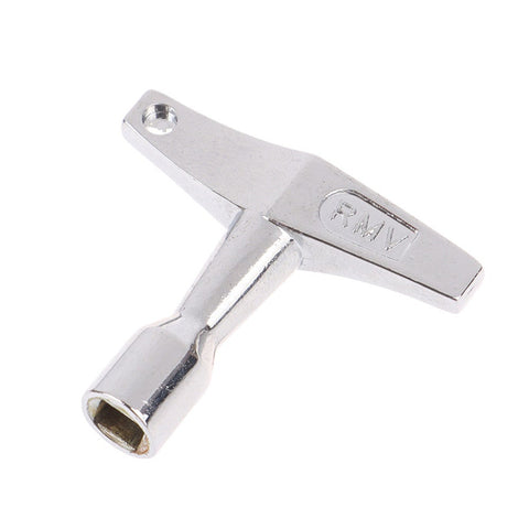 Portable High Quality Alloys Drum Key Regulator Metal Square Wrench With Keyhole Essential Tools For Drummers