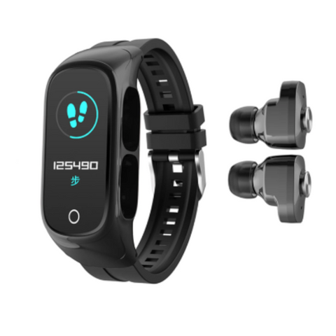 Hm50 Watch Type In Ear Mini Bluetooth Earbud Black