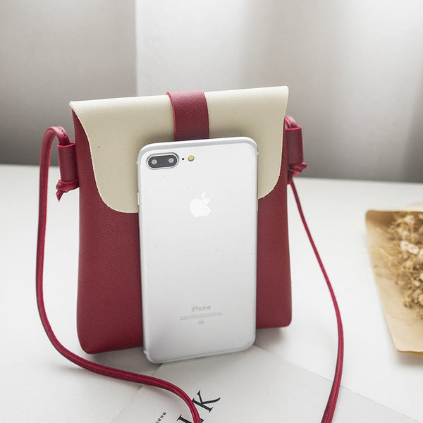 2 Pcs Luxury Handbags Women Bags Casual Mobile Phone Personality Deer Charm Single Shoulder Diagonal
