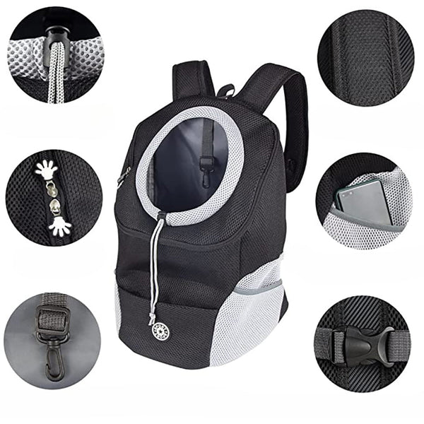 Dog Carrier Backpack Pets Outdoor Hiking Travel