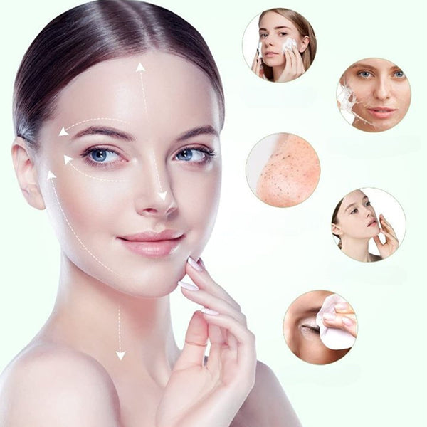 3-In-1 Waterproof Exfoliating Facial Cleansing Brush
