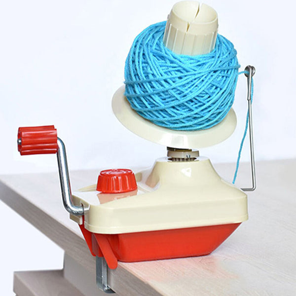 Manual Yarn Winding Machine Plastic Rod Knitting Crochet Tools