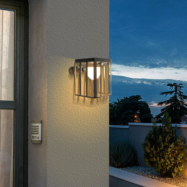 Lumiro Ip65 Solar Motion Porch Lights Outdoor Wall Fixtures 3 Modes