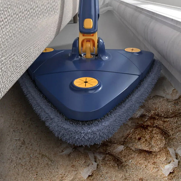 360 Rotating Adjustable Triangle Multifunctional Microfiber Cleaning Mop