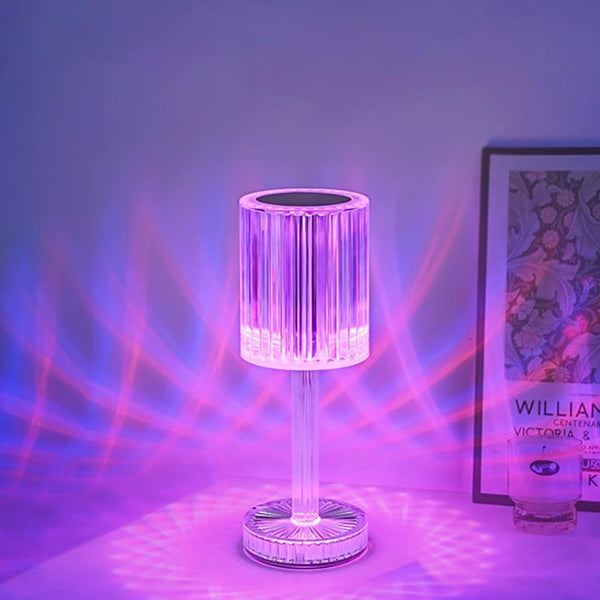 Crystal Gatsby Remote And Touch Control Night Lamp Usb Rechargeable 10 Hours