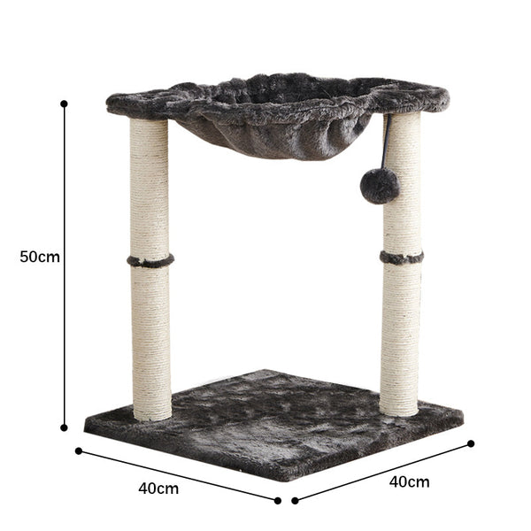 Petswol Cat Tower With Hammock And Scratching Posts