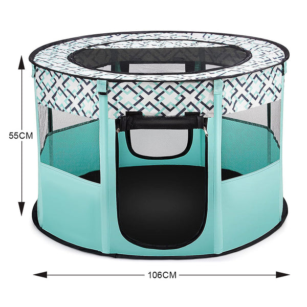 Petswol Portable Playpen - Spacious Exercise Kennel Tent