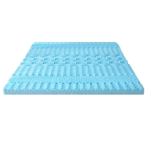 7-Zone Cool Gel Memory Mattress Support Bedding Available In 5Cm And 8Cm Thickness