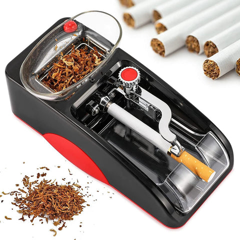 Electric Automatic Cigarette Rolling Machine - Red