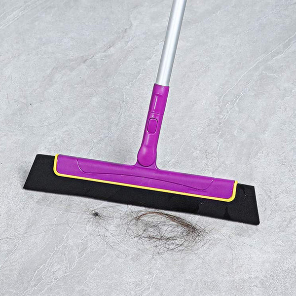 Extendable Handle Floor Squeegee Broom Ideal For Household And Tile Cleaning