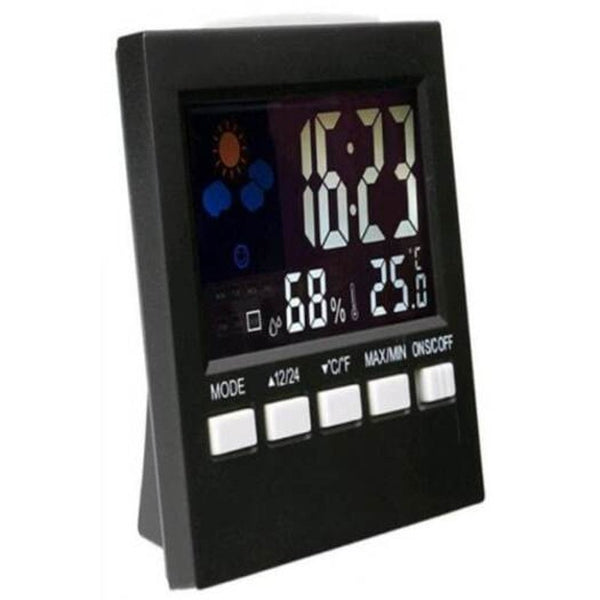 2159T Electronic Alarm Clock Black