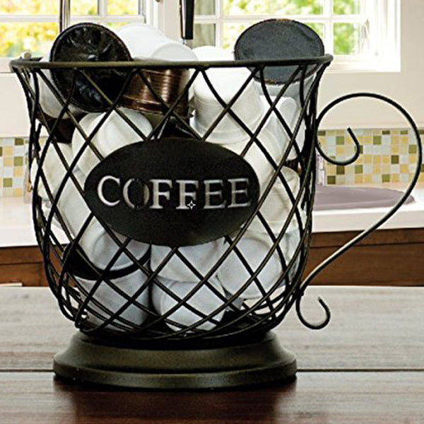 Coffee Cup Mug Pod Holder Storage Basket