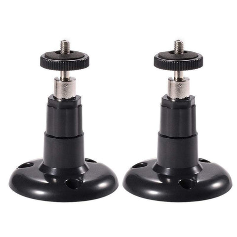 Camera Accessories 2Pack Plastic Indoor Outdoor Adjustable Mount Wall Table Ceiling Security Bracket Mainly For Arlo / Pro