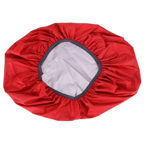 2Pc Bag Rain Cover Protable Waterproof Anti Tear Dustproof Uv Backpack For Camping Hiking Red55 60 Liters