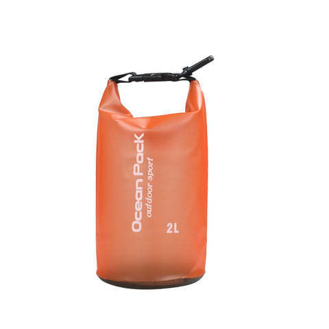 2L Waterproof Resistant Dry Bag Sack Storage Pack Pouch Orange