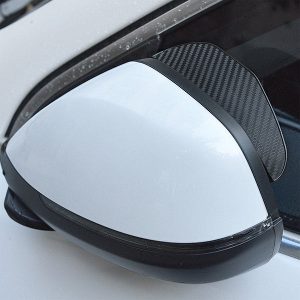 4 Car Rear View Side Mirror Rain Board Eyebrow Guard Sun Visor Accessories