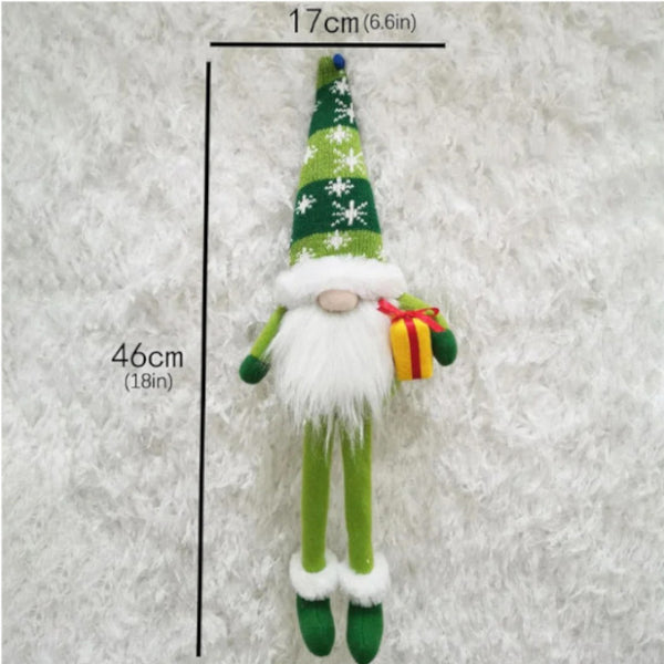 Christmas Easter Faceless Doll Ornaments Old Man Window Showcase Decorations