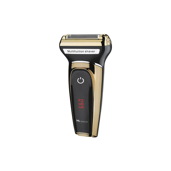 3 In 1 Electric Shaver Rechargeable Nose Hair Trimmer Razor For Men Gold