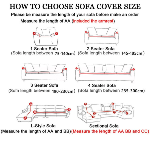 3 Seater High Stretch Sofa Cover Couch Lounge Protector Slipcovers Solid Colours