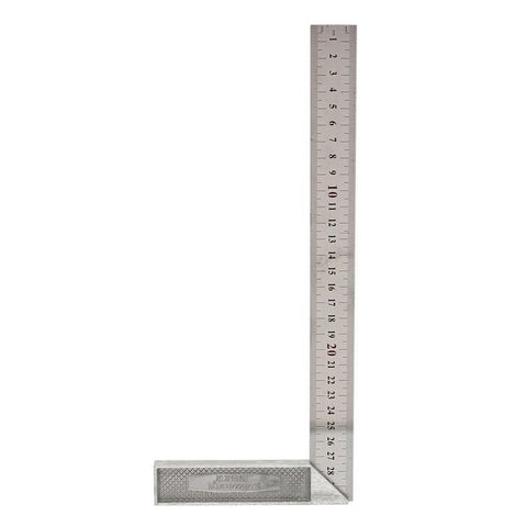 30Cm12 Inch Metal Engineers Try Square Set Measurement Tool Right Angle 90 Degrees L Shape