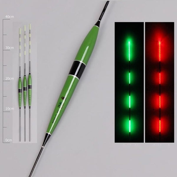 38.5Cm Bite Hook Color Change Luminous Drifting Electronic Fish Float Green