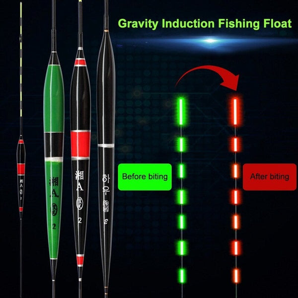 38.5Cm Bite Hook Color Change Luminous Drifting Electronic Fish Float Green