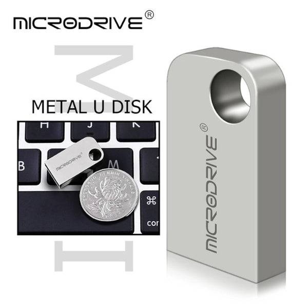 Metal Usb Flash Drive 32Gb Super Mini Pen Tiny Waterproof Memory Stick Storage