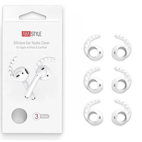 3 Pairs Hooks And Covers Accessories For Apple Earphone Earbuds